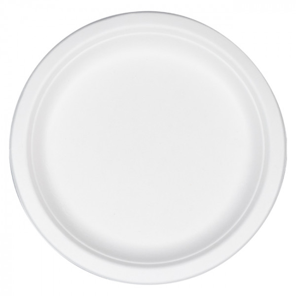 Plato redondo de fibras vegetales, Ø 22 cm