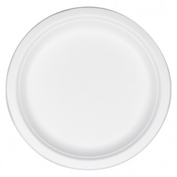 Plato redondo de fibra vegetal Ø 23 cm