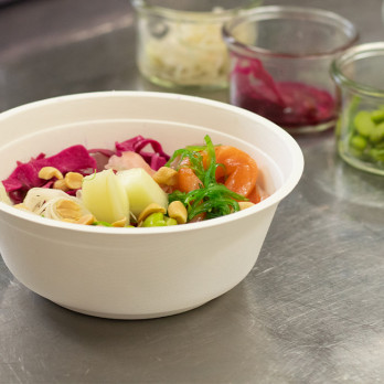 Bol de fibra vegetal de 950 ml