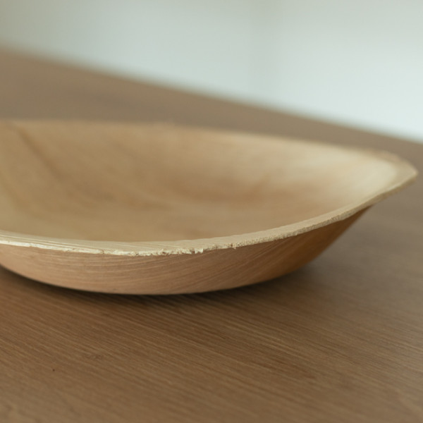 Plato palma ecológico redondo 20 cm G10085-F