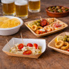 Aperitivo: cuencos con patatas fritas