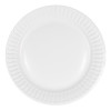 Plato redondo de cartón blanco, Ø 23 cm