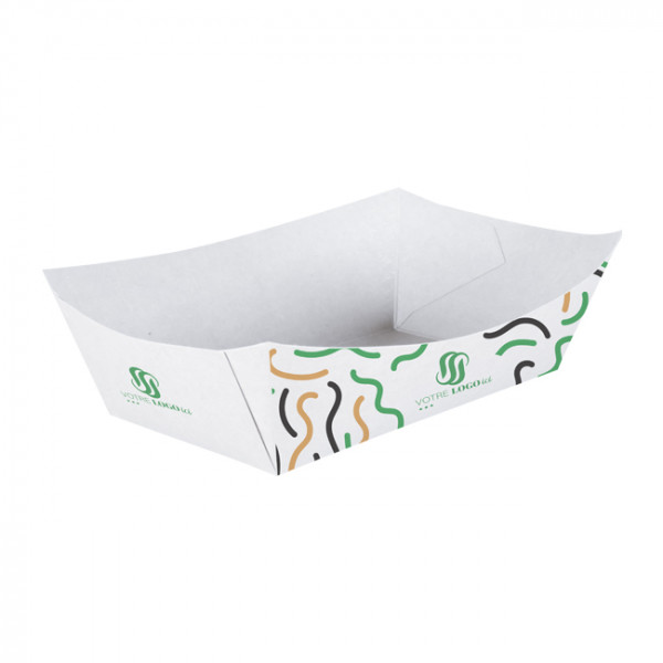 Bandeja de cartón personalizada 1370 ml - Impresión en hasta 4 colores