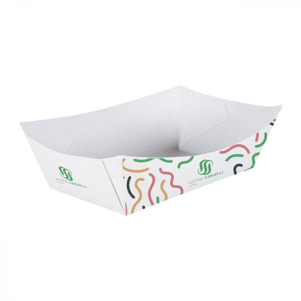 Bandeja de cartón personalizada 1370 ml - Impresión en hasta 4 colores