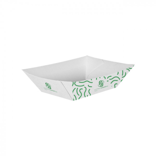 Bandeja de cartón de 1200 g personalizada - Impresión en hasta 4 colores