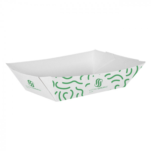 Bandeja de cartón de 2400 g personalizada - Impresión en hasta 4 colores