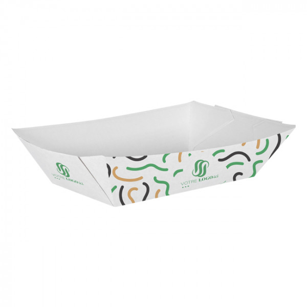 Bandeja de cartón de 2400 g personalizada - Impresión en hasta 4 colores
