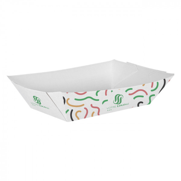 Bandeja de cartón de 2400 g personalizada - Impresión en hasta 4 colores