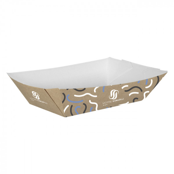 Bandeja de cartón de 2400 g personalizada - Impresión en hasta 4 colores