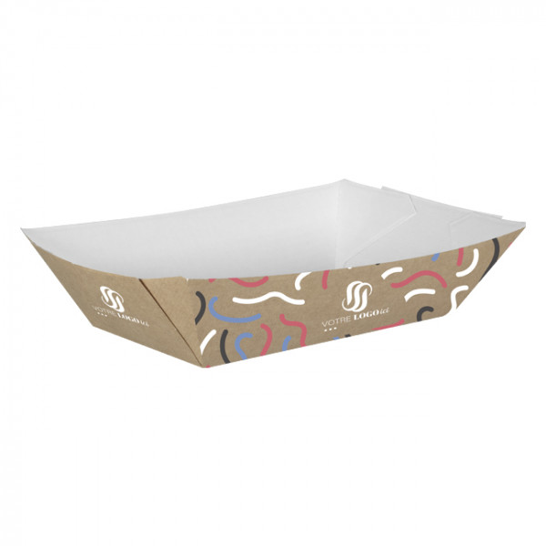 Bandeja de cartón de 2400 g personalizada - Impresión en hasta 4 colores