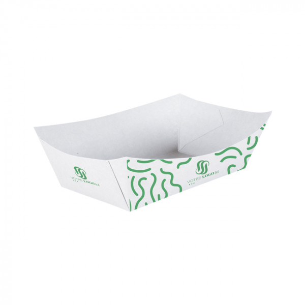 Bandeja de cartón personalizada de 950 ml - Impresión en hasta 4 colores