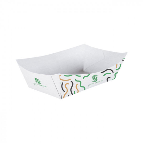 Bandeja de cartón personalizada de 950 ml - Impresión en hasta 4 colores