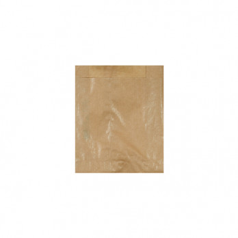 Bolsa de papel kraft para croissants 101 12 + 5 x 15 cm