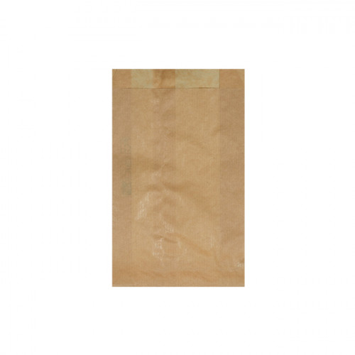 102 bolsa de papel kraft para croissants 12 + 5 x 20 cm