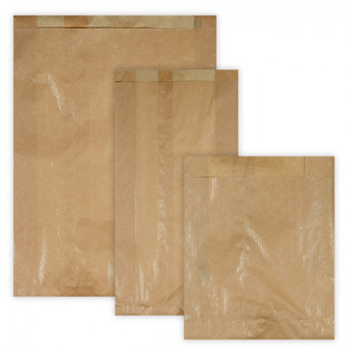 Bolsas de papel kraft para croissants
