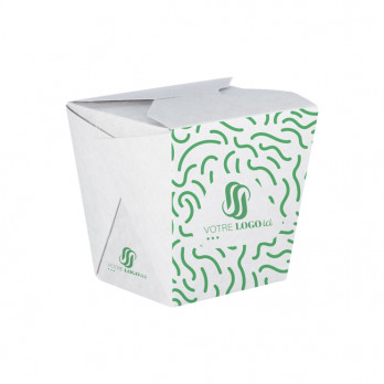 Olla de pasta de cartón personalizada 26 Oz - Impresión hasta en 4 colores