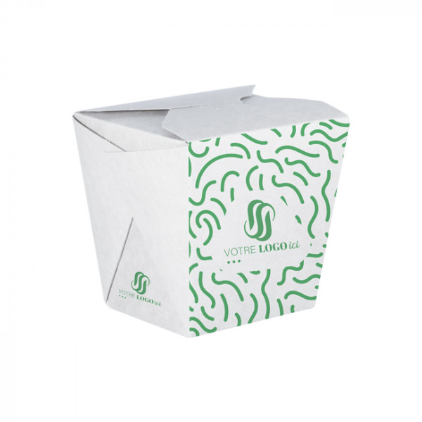 Olla de pasta de cartón personalizada 26 Oz - Impresión hasta en 4 colores