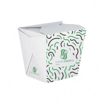 Olla de pasta de cartón personalizada 26 Oz - Impresión hasta en 4 colores