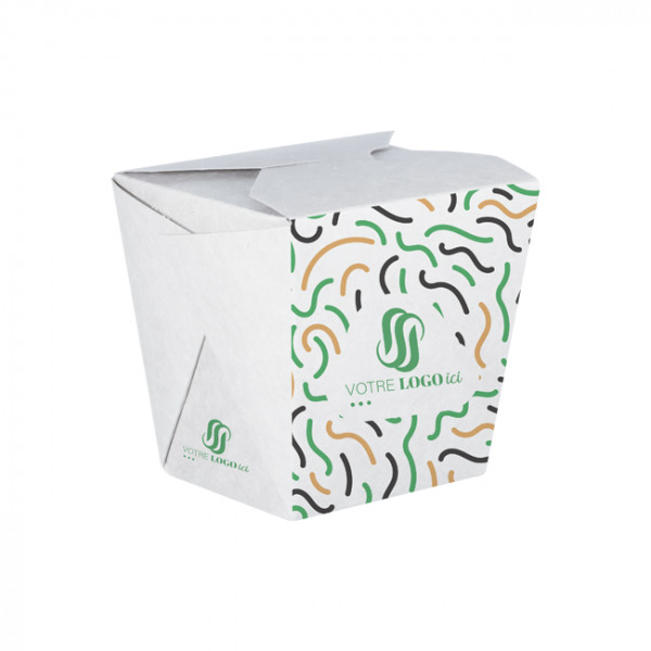 Olla de pasta de cartón personalizada 26 Oz - Impresión hasta en 4 colores