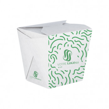 Olla de pasta de cartón personalizada 32 Oz - Impresión en hasta 4 colores