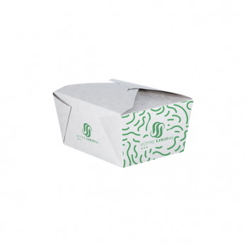 Caja de cartón rectangular personalizada 880 ml - Impresión hasta 4 colores