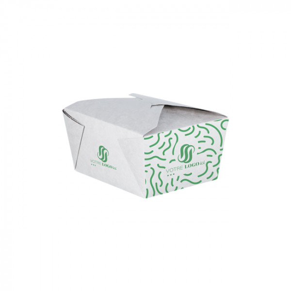 Caja de cartón rectangular personalizada 880 ml - Impresión hasta 4 colores