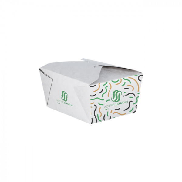 Caja de cartón rectangular personalizada 880 ml - Impresión hasta 4 colores