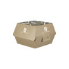 Caja de cartón para hamburguesas personalizada - Impresión en hasta 4 colores