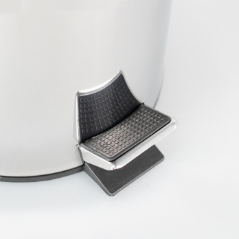 Cubo de pedal 5 L - Acero inoxidable