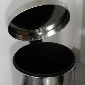 Cubo de pedal 20 L - Acero inoxidable