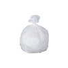 Bolsa de basura blanca de 20 litros con lazo