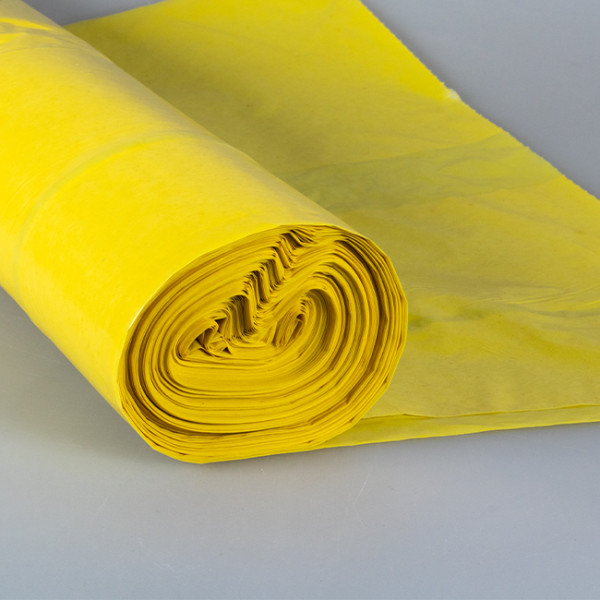 Bolsa de basura amarilla para residuos reciclables 110 L