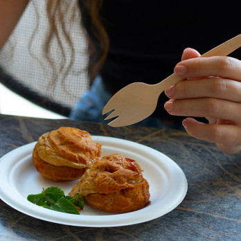 Tenedor de madera 14,7 cm