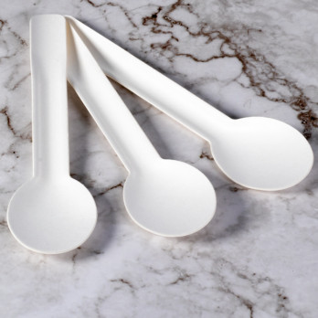 Cuchara de fibra vegetal 15,8 cm