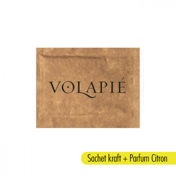 Bolsitas kraft de enjuagues de dedos personalizados para profesionales - fragancia de limón