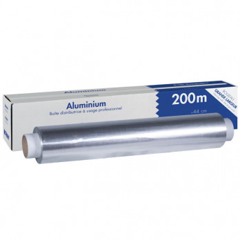 Caja dispensadora de aluminio 44  cmx 200 m