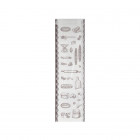 Bolsa 1 baguette tradicional o bocadillo de papel 10 + 5 x 36 cm