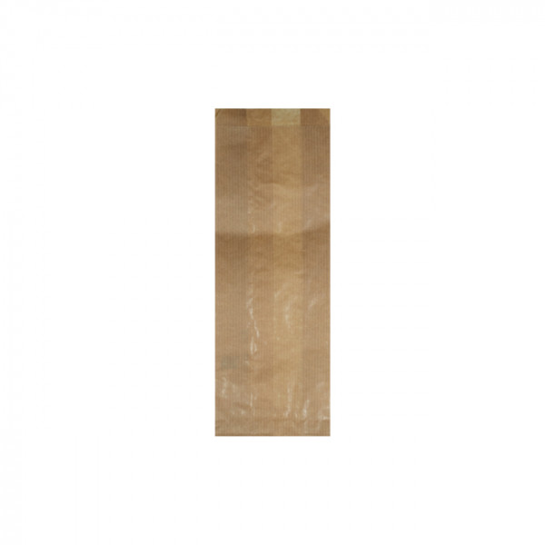 Bolsa de papel para bocadillos 10 + 5 x 28 cm