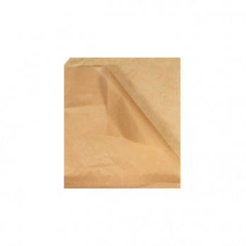 Bolsa abierta por los dos lados en papel kraft 16 x 16,5 cm