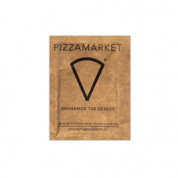 Toallita promocional refrescante de 6 x 8 cm con logotipo de 1 a 3 colores