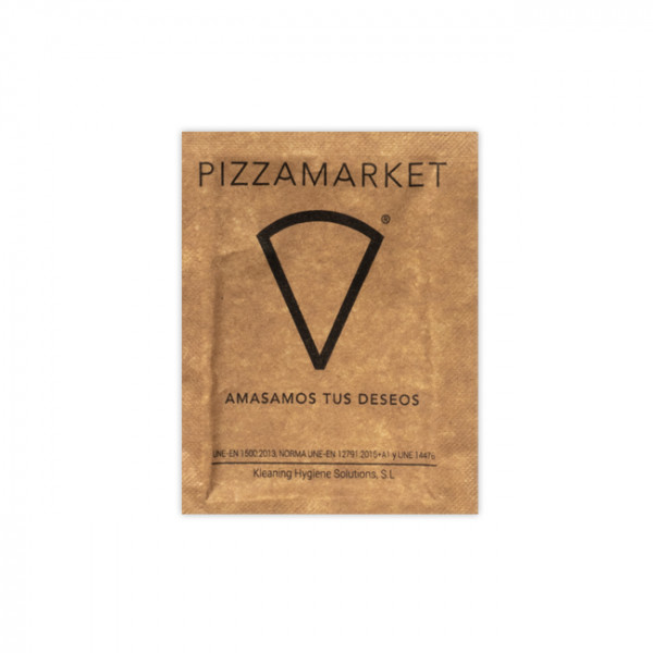 Toallita refrescante personalizada con logotipo de 1 a 3 colores