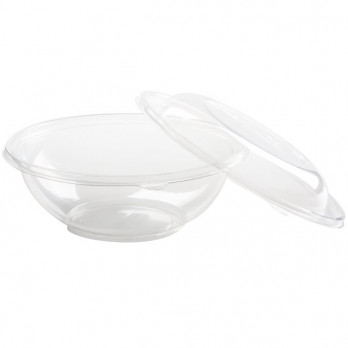 Tapa de plástico transparente para ensaladera de 2,2 L