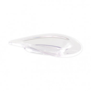 Verrine con placa elíptica transparente - Gama de lujo