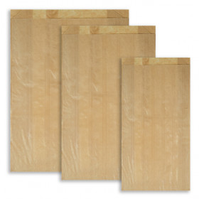 Bolsas de papel kraft de fruta y verdura