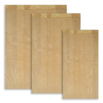 Bolsas de papel kraft de fruta y verdura