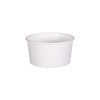 Tarrina de helado de cartón blanco de 6 oz para heladerías
