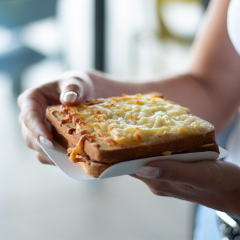 Cuadrado de cartón blanco de 15 cm