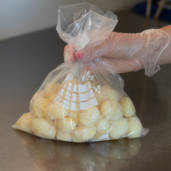 Bolsa de congelación de 3 L - 32 x 25 cm con clip