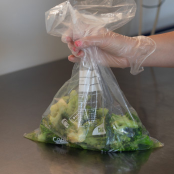 Bolsa de congelación de 6 L - 46 x 30 cm con clip