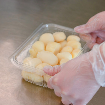 Bandeja con tapa contigua en PET 1000 mL